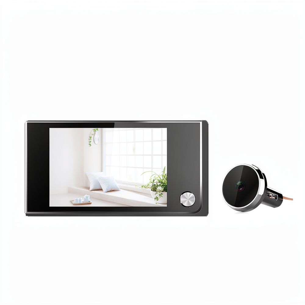 Home Security Front Door Camera - Elektronik Göz Deliği Kamerası, 3,5 İnç