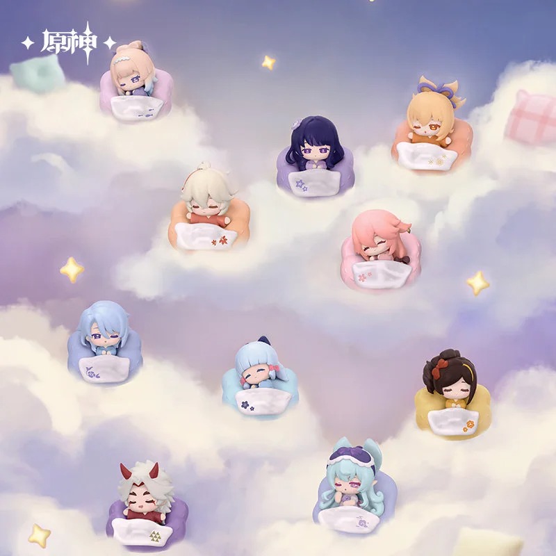 Home Security Box - Genshin Impact Chibi Buzdolabı Magneti, Sürpriz