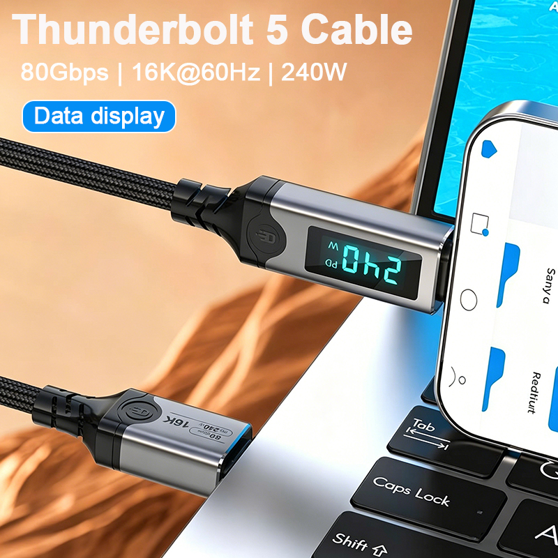 Home Security Robot - PD240W Hızlı Şarj Thunderbolt 5 USB