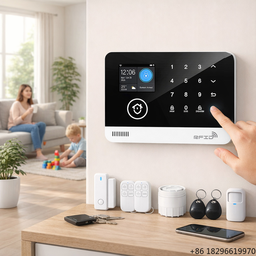 WiFi GSM Akıllı Ev Alarm Güven - Home Security Battery Replacement incelemesi ve fiyatı