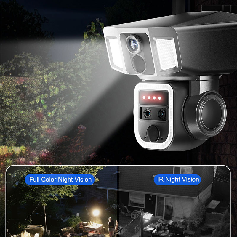 6MP Üçlü Lens, 10X Zoom, Güçlü - Home Security Flood Lights incelemesi ve fiyatı
