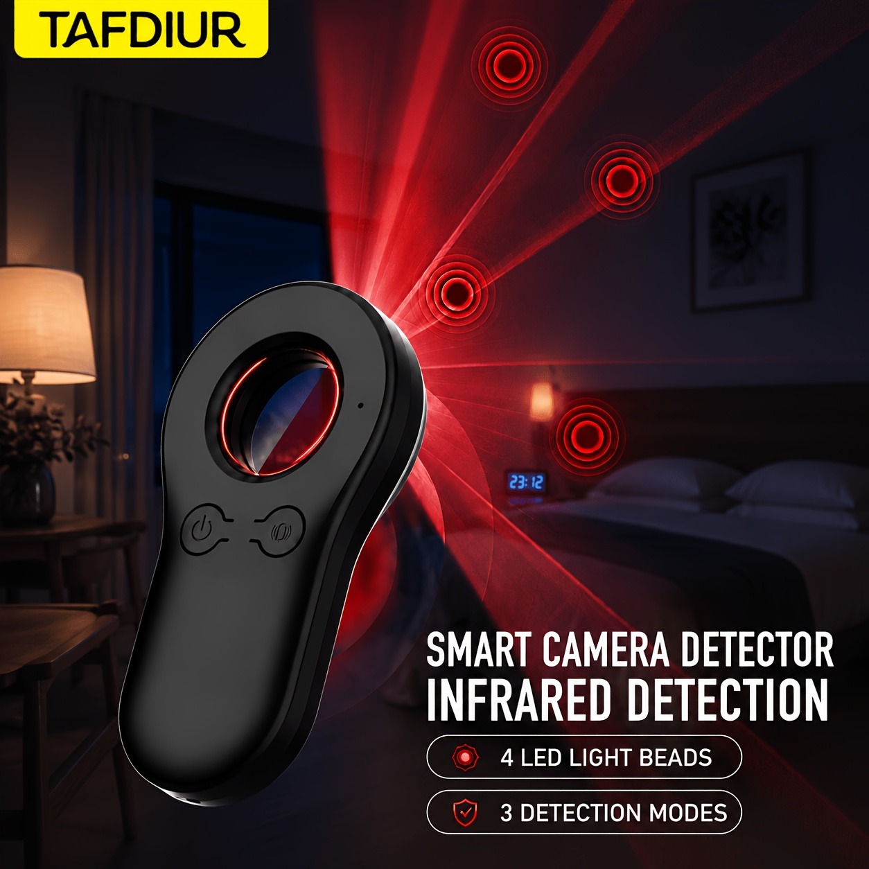 Tafdiur 1 Parçalı, ABS Malzeme - Home Security Front Door Camera incelemesi ve fiyatı