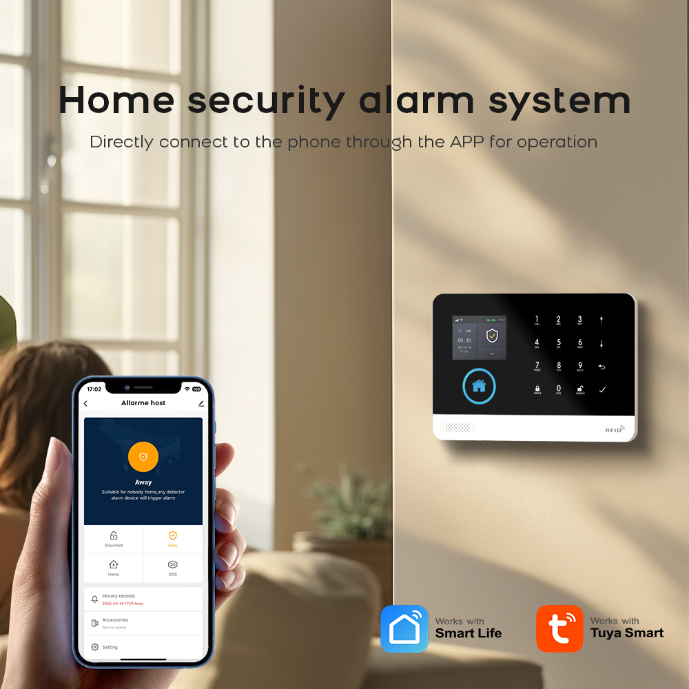 4G GSM Wifi Kablosuz Ev Alarm  - Home Security Front Door Camera incelemesi ve fiyatı
