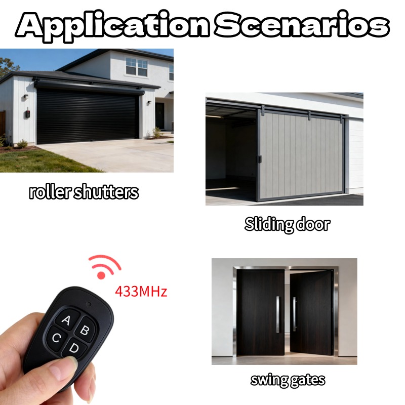 433MHz Uzaktan Kumanda Öğrenme - Home Security Front Door Camera incelemesi ve fiyatı