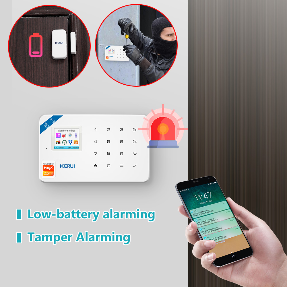 KERUI W181 Alarm Sistemi Güven - Home Security Front Door Camera incelemesi ve fiyatı