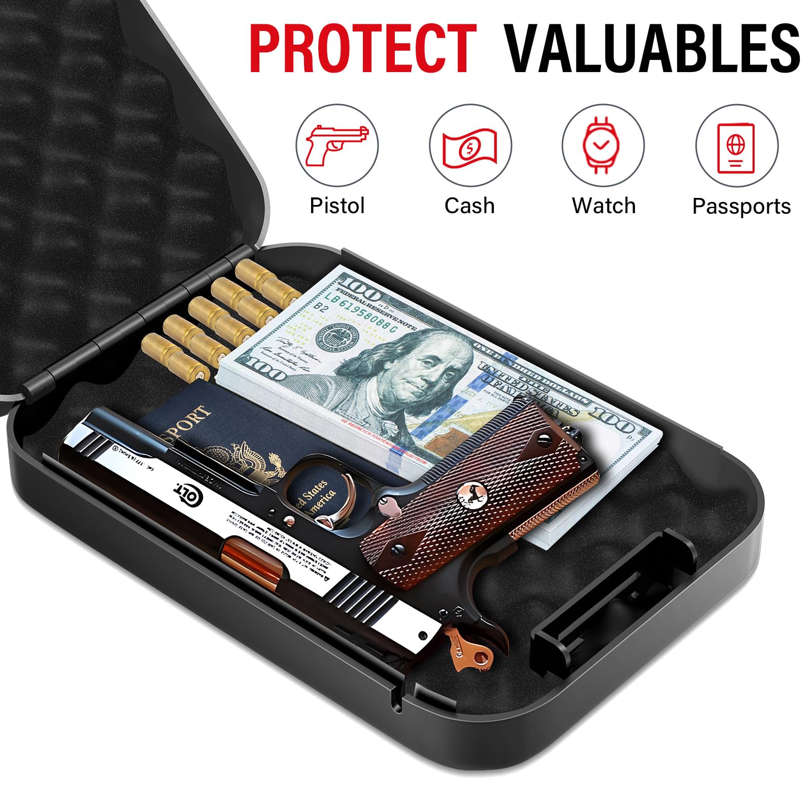 Güvenlik Kasası Çelik Şifreli  - Home Security Items incelemesi ve fiyatı